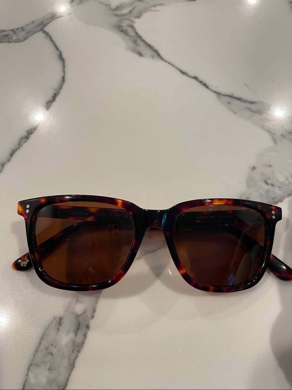 Carrera Tortoise Shell Frame with Brown Lenses Women's Sunglasses